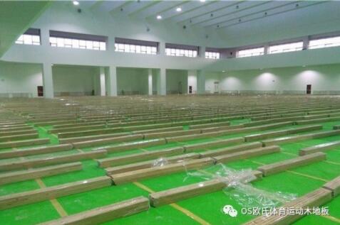 寧夏石嘴山星海中學(xué)籃球館木地板 寧夏石嘴山星海中學(xué)籃球館木地板